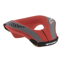 Alpinestars Sequence Youth Motocross Neck Roll  - Black/Red/Grey