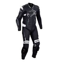 Bering Ultimat-R Motorcycle Race Suit - Black/White/Grey