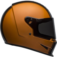 New Bell Eliminator Motorcycle Helmet Rally Matte Gloss Black/Orange