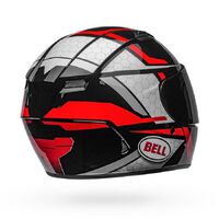 Bell Qualifier Motorcycle Helmet Flare  - Black/Red 