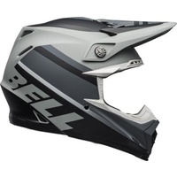  New Bell Moto-9 MIPS Motorcycle Helmet Prophecy Matte Grey/Black/White