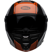 New Bell SRT Motorcycle Helmet Modular Ribbon Black/Red 