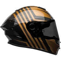 New Bell Race Star DLX SE Motorcycle Helmet Gloss Black/Gold