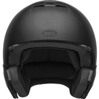 New Broozer Air Motorcycle Helmet Solid Matte Black 