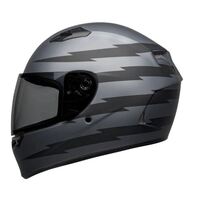 Bell Qualifier Z-Ray Motorcycle Helmet - Matte Grey/Black