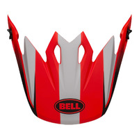 Bell MX-9 MIPS Dash Helmet Peak - Matte Grey/Infrared/Black