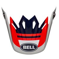 Bell Moto-9 MIPS Prophecy Helmets Peak - Infrared/Navy/Grey