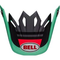Bell Moto-9 MIPS Prophecy Helmets Peak - Matte Black/Dark Green