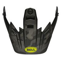 Bell MX-9 Adventure MIPS Stealth Helmets Peak - Matte Camo Black/Hi-Viz