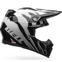 Bell Moto-9S Flex Motorcycle Helmet - Claw Black/White