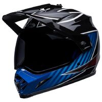 Bell Mx-9 Mips Adventure Motorcycle Helmet Dalton Black/Blue (Md)