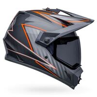 Bell Mx-9 Mips Adventure Motorcycle Helmet Dalton Black/Orange