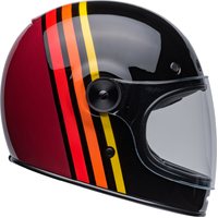 Bell Bullitt Reverb Motorcycle Helmet - Black/Red