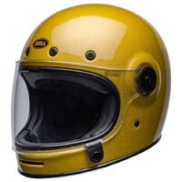 Bell Bullitt Flake Motorcycle Helmet - Gold