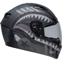 Bell Qualifier DLX MIPS Devil May Care Helmet -  Matte Black/Grey