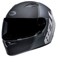 Bell Qualifier Ascent Motorcycle Helmet - Matte Black/Grey