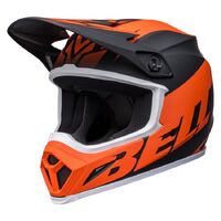 Bell MX-9 MIPS Disrupt Helmet - Matte Black/Orange