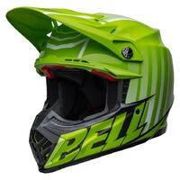 Bell Moto-9S Flex Sprint Motorcycle Helmet - Green/Black