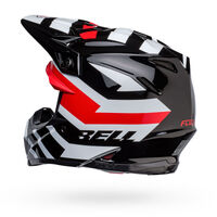 Bell Moto-9S Flex Banshee Motorcycle Helmet Black/Red