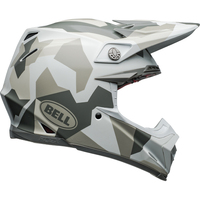 Bell Moto-9S Flex Rover Camo Motorcycle Helmet White  (Xl)