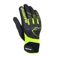 Bering Grissom Motorcycle Gloves - Black/Fluo Yellow