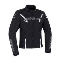Bering Maceo Textile Motorcycle Jacket Black/White 4XL