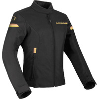 Bering Riva Ladies Motorcycle Jacket - Black/Orange