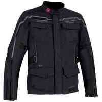 Bering Balistik Textile Motorcycle Jacket Black Small