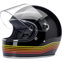 Biltwell Gringo S Ece Motorcycle Helmet Spectrum Gloss - Black 2X-Large