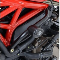 R&G Racing Crash Protectors Aero Style Ducati Monster 821, 1200, R & S 2014
