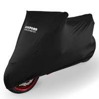 Oxford Protex Stretch Indoor Motorycle Cover Xl- Black
