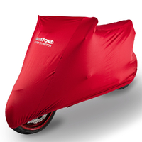 Oxford Protex Stretch Indoor Motorycle Cover Xl - Red
