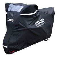 Oxford Stormex Motorcycle Cover Small - Black
