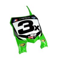 Cycra Stadium Front Number Plate KX250/450F 2013 - Green