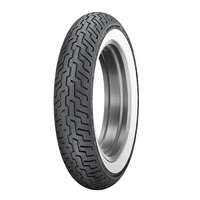 Dunlop D402 Harley-Davidson White Wall Motorcycle Tyre Front - MT90B16 74H