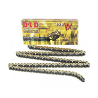 DID 428 FJ X'Ring Motorcycle Chain (Gold)