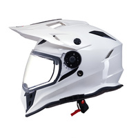 ESD E30 Adventure Motorcycle Helmet - Gloss White