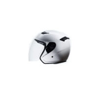 ESD E10 Open Face Motorcycle Helmet - White