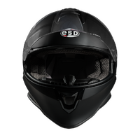 Eldorado ESD E21 Motorcycle Helmet Matte Black Xxs