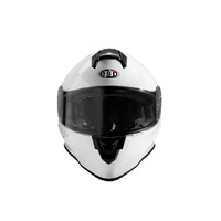 Eldorado ESD E21 Motorcycle Helmet Gloss White XXS