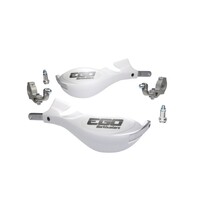 Barkbusters EGO Handguard – Two Point Mount (Tapered) - White