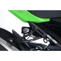 R&G Racing Exhaust Hanger Kit & Footrest Blanking Plate kit Kawasaki Ninja 250/400 2018