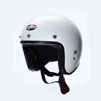 Eldorado EXR Open Face Motorcycle Helmet Medium - White