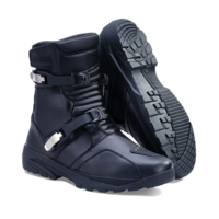 Fusport Gibson Motorcycle Adventure Riding Boots - Black