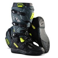 Fusport X-Xtreme Pilot Motocross Boots - Grey/Black/Hi Vis Yellow