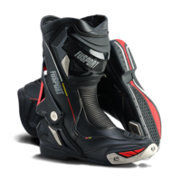Fusport Rennen Motorcycle Racing Boot Size 46 - Black/Red