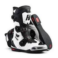 Fusport XR1 Perforated  Motorcycle Boot  White/Black 