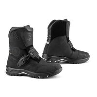 Falco Marshall Adventure Motorcycle Leather Boots - Black