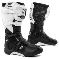 Falco Level Motorycle Boot Black/White 