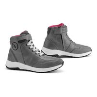 Falco Women's Glory Motorcycle Leather Boots - Dark Grey